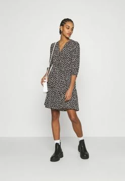 Even&Odd Damen Blusenkleid - Black/white -Even&Odd Verkäufe 2024 62a8d4d5a3974befbb85b2b6f83ae085