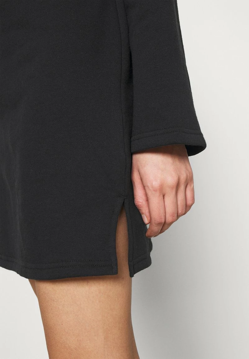 Even&Odd SWEAT HIGH NECK MINI DRESS WITH HALF ZIP THROUGH - Freizeitkleid - Black | Damen 7 Even&Odd SWEAT HIGH NECK MINI DRESS WITH HALF ZIP THROUGH - Freizeitkleid - Black | Damen – Bild 5