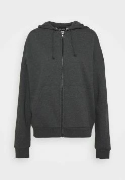 Even&Odd Damen OVERSIZED HOODED ZIP JACKET - Sweatjacke - Mottled Dark Grey -Even&Odd Verkäufe 2024 62aafb6ee643432bb1906e856458112a