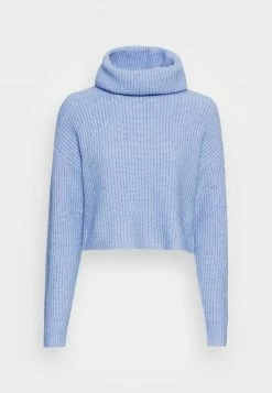Even&Odd Damen CROPPED LOOSE TURTLENECK - Strickpullover - Light Blue -Even&Odd Verkäufe 2024 62e427bd224245a8a57c6d39a440ebd1