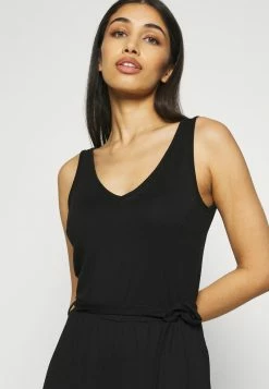 Even&Odd Damen BASIC Deep V Playsuit - Jumpsuit - Black -Even&Odd Verkäufe 2024 637ccbe8acd94d2182295428a15c19cc