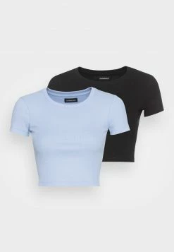 Even&Odd Damen 2PACK - T-Shirt Basic - Black/light Blue 10 Even&Odd Damen 2PACK - T-Shirt Basic - Black/light Blue -Even&Odd Verkäufe 2024 644b19158b7541cca0658b6d005574f1