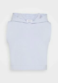 Even&Odd Damen Cropped Sleeveless Hoodie - Sweatshirt - Light Blue -Even&Odd Verkäufe 2024 6542f7f26d4440ac8cf67b7d88c39d58