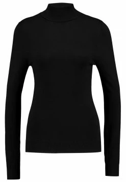 Even&Odd BASIC TURTLE NECK JUMPER - Strickpullover - Black | Damen -Even&Odd Verkäufe 2024 6574f0c64c3448f18099eefc0671a65c