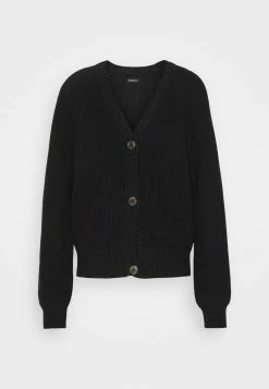 Even&Odd Damen BUTTON THROUGH CARDIGAN - Strickjacke - Black -Even&Odd Verkäufe 2024 65a0ce14760b401abc082a8b6f198a74