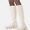 Even&Odd Damen Plateaustiefel - Off-white -Even&Odd Verkäufe 2024 67d56262d1924915bc5aea5557834749