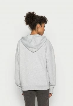 Even&Odd Damen EMBROIDERED OVERSIZED HOODED ZIP JACKET - Sweatjacke - Mottled Light Grey -Even&Odd Verkäufe 2024 683c23cacf354987937c848a8e83b9d0