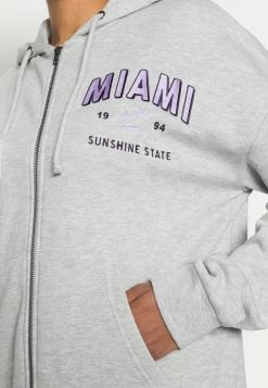 Even&Odd Damen EMBROIDERED OVERSIZED HOODED ZIP JACKET - Sweatjacke - Mottled Light Grey -Even&Odd Verkäufe 2024 69cd8cdb0fa74efbb692d1ec0ee114c0