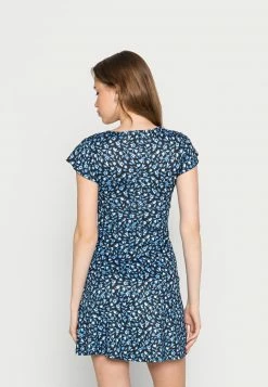 Even&Odd Damen Jerseykleid - Black/blue -Even&Odd Verkäufe 2024 69f4d9ac87934c64bd9d528da341f826