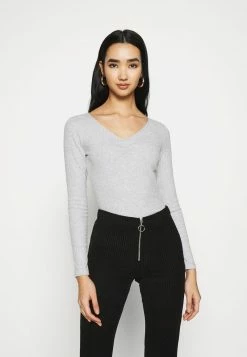 Even&Odd Damen Langarmshirt - Light Grey