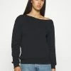 Even&Odd Damen LOOSE OFF SHOULDER SWEATSHIRT - Sweatshirt - Black