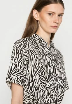 Even&Odd Damen Blusenkleid - Black/white -Even&Odd Verkäufe 2024 6e3a9a73623b43c58e659d1687274013