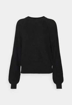 Even&Odd Damen VOLUME SLEEVE JUMPER - Strickpullover - Black -Even&Odd Verkäufe 2024 6ef8d2ef5d6d498795d868e401c6bb9b