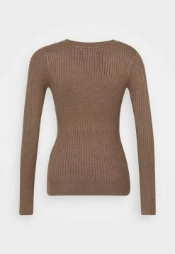 Even&Odd Damen Strickpullover - Light Brown Melange -Even&Odd Verkäufe 2024 6f8e59823ea74f26a140f5e9f64fcd68
