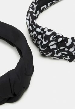 Even&Odd 2 PACK - Haar-Styling-Accessoires - Black/off-white | Damen -Even&Odd Verkäufe 2024 6ffb00fe348d4cefa46f47ba66aed993