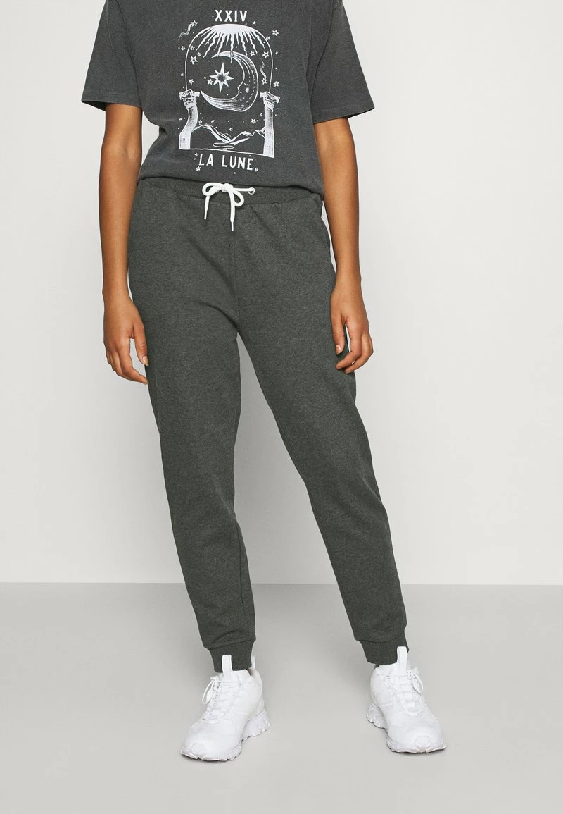 Even&Odd Damen Regular Fit Jogger With Contrast - Jogginghose - Mottled Dark Grey 3 Even&Odd Damen Regular Fit Jogger With Contrast - Jogginghose - Mottled Dark Grey