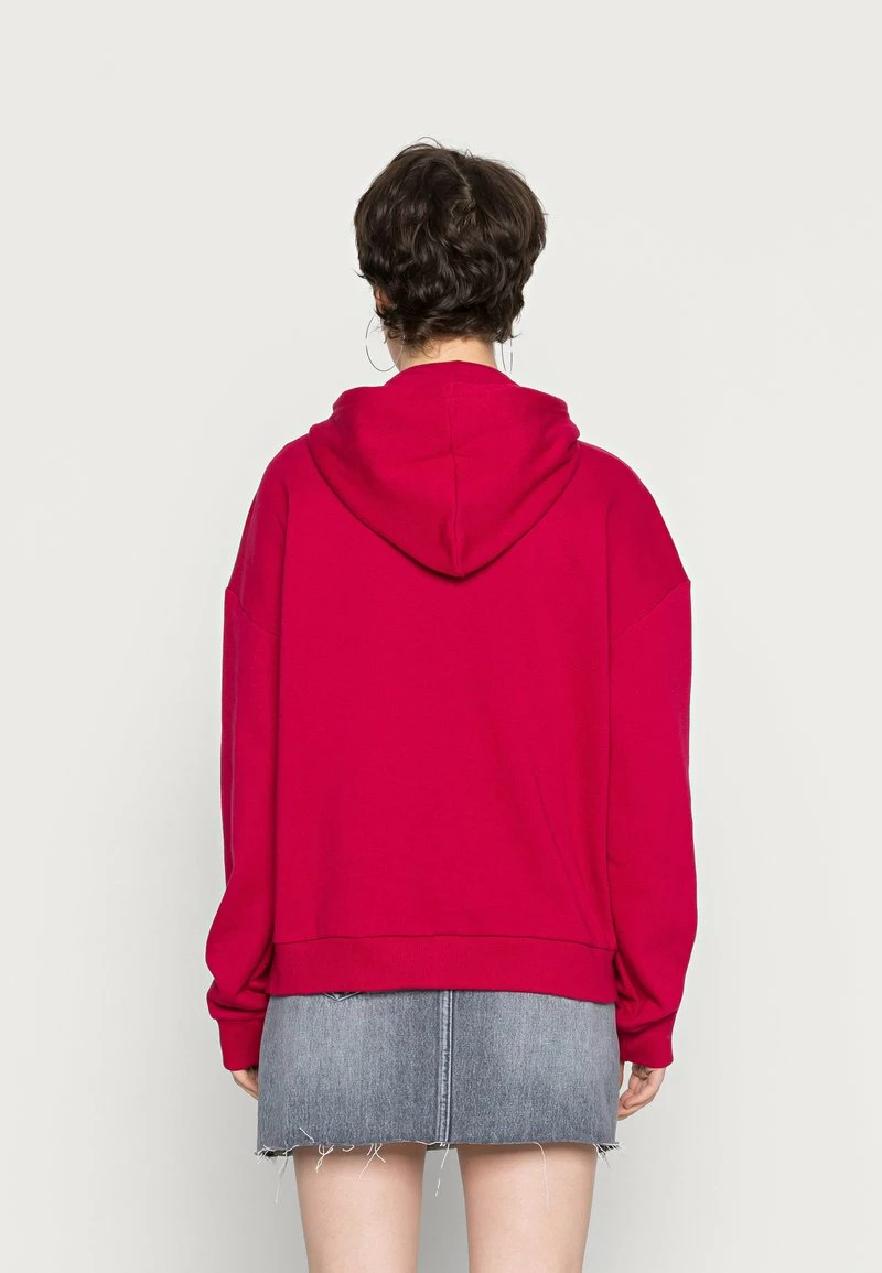Even&Odd Damen OVERSIZED HOODED ZIP JACKET - Sweatjacke - Red 5 Even&Odd Damen OVERSIZED HOODED ZIP JACKET - Sweatjacke - Red – Bild 3
