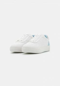 Even&Odd Damen Sneaker Low - White/light Pink/blue -Even&Odd Verkäufe 2024 7446b2a0c680400ea978cfcdceb27231
