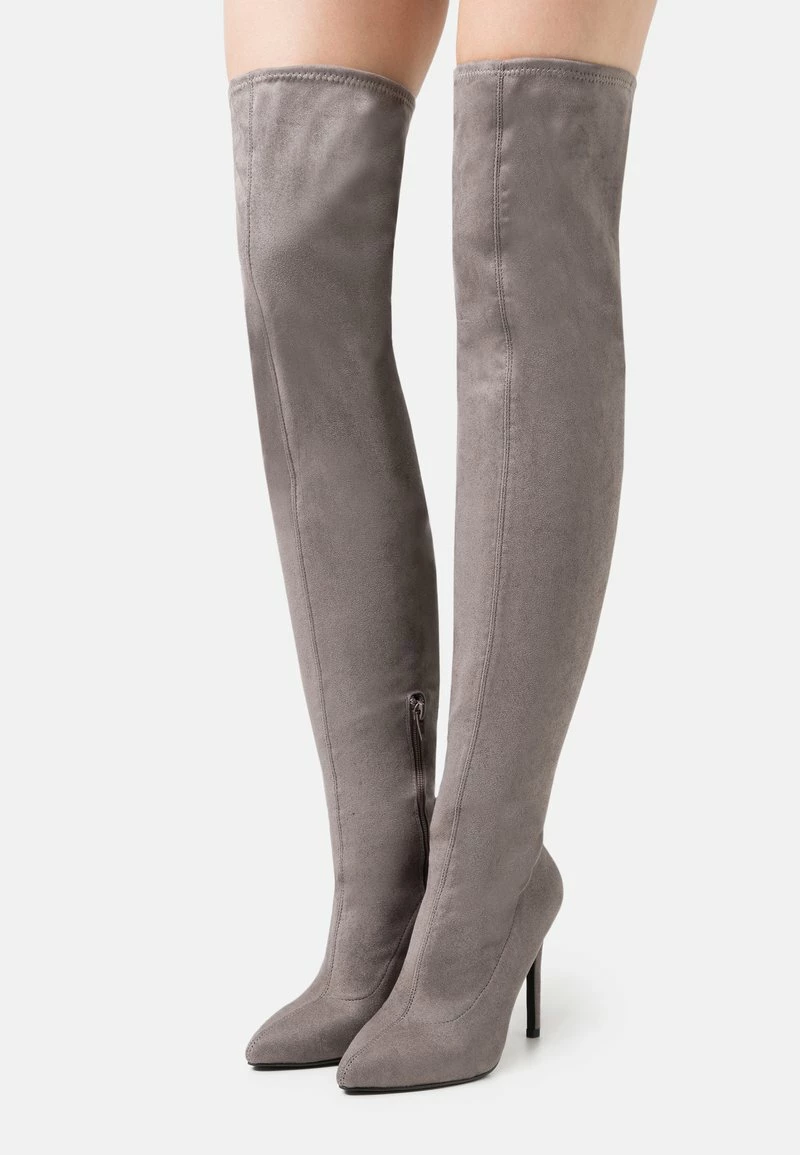 Even&Odd Damen High Heel Stiefel - Grey 3 Even&Odd Damen High Heel Stiefel - Grey