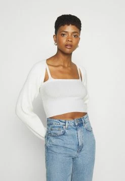 Even&Odd Damen SET - Strickjacke - Off-white