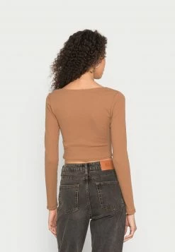 Even&Odd Damen Langarmshirt - Brown -Even&Odd Verkäufe 2024 7834314e287f4c8a96257551f8bdf368