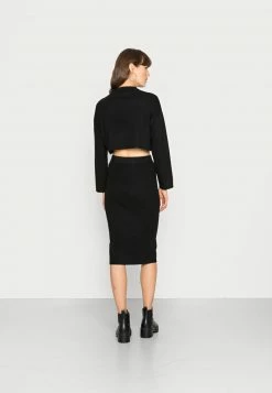 Even&Odd Damen SET SKIRT AND CROPPED JUMPER - Strickpullover - Black -Even&Odd Verkäufe 2024 7918555280484cfc995c1cfecbe8a8cc