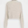 Even&Odd Damen BAT SHAPE MOCK NECK SHORTER - Strickpullover - Beige -Even&Odd Verkäufe 2024 7af7d53ef8ae47a3a7c0dc911f56bc41