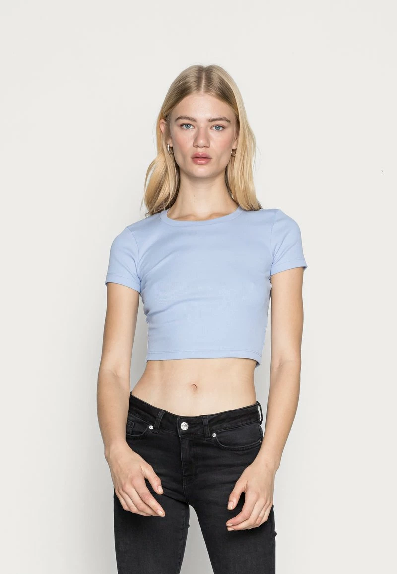 Even&Odd Damen 2PACK - T-Shirt Basic - Black/light Blue 4 Even&Odd Damen 2PACK - T-Shirt Basic - Black/light Blue – Bild 2