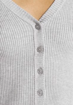 Even&Odd Damen Strickjacke - Mottled Light Grey -Even&Odd Verkäufe 2024 7b0c56cbb5a744e19792f2296b5001e9