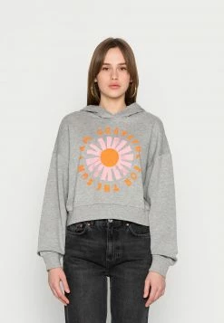 Even&Odd Sweatshirt - Mottled Light Grey | Damen