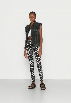 Even&Odd Damen Leggings - Hosen - Black/white -Even&Odd Verkäufe 2024 7b79c5732ab9490e8d92b29eb5d300d9