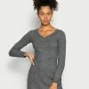 Even&Odd Damen Strickkleid - Mottled Dark Grey -Even&Odd Verkäufe 2024 7fc314fd13624c4bbf71fbba4f2c06d2