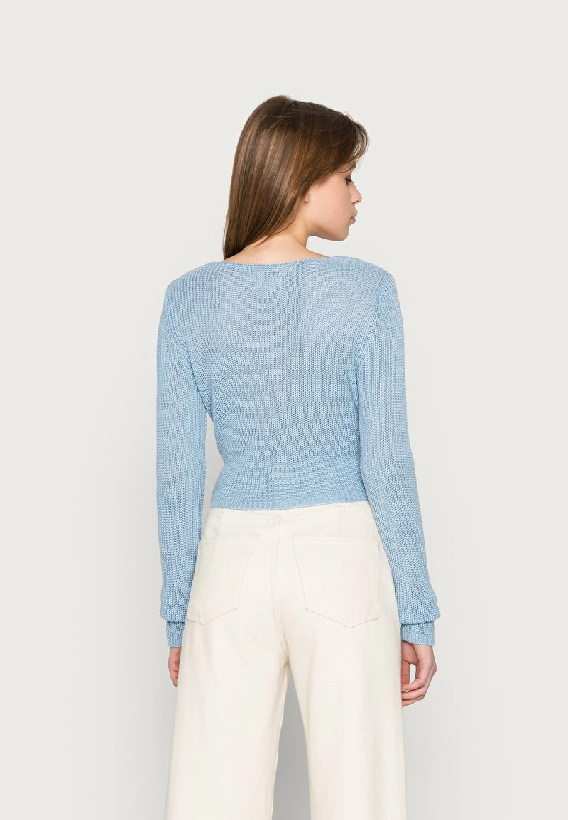 Even&Odd Damen Strickpullover - Light Blue 5 Even&Odd Damen Strickpullover - Light Blue – Bild 3