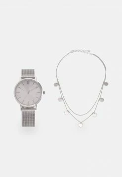 Even&Odd Damen SET - Uhr - Silver-coloured