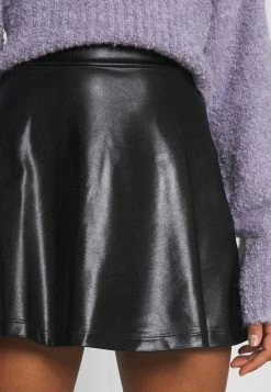 Even&Odd Damen Mini PU Leather A-line Skirt - A-Linien-Rock - Black -Even&Odd Verkäufe 2024 82ba321f5fb842f2a4de24c3fcfcad15