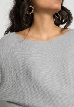Even&Odd Damen Strickpullover - Mottled Light Grey -Even&Odd Verkäufe 2024 837efa00dcfa46a9bedb1107fac73120