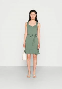 Even&Odd Damen Freizeitkleid - Green -Even&Odd Verkäufe 2024 83c09c4cc8b647a5800bd53b0b19e074