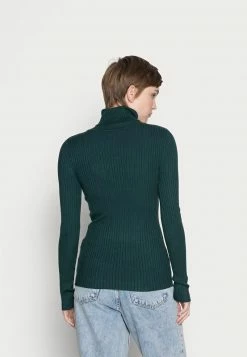 Even&Odd Damen BASIC TURTLE NECK - Strickpullover - Dark Green -Even&Odd Verkäufe 2024 859f506fa4204c98a134e9bea1f9f770