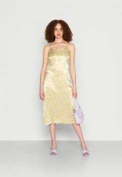 Even&Odd Damen Cocktailkleid/festliches Kleid - Yellow/multi-coloured -Even&Odd Verkäufe 2024 86e795b3eed24377a5fa19f77f04ee6e