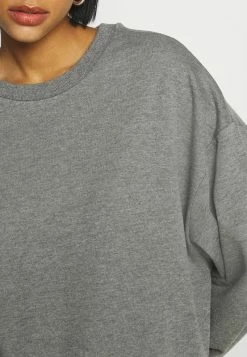 Even&Odd Damen SWEAT - Mini Volant Dress - Freizeitkleid - Mottled Grey -Even&Odd Verkäufe 2024 86ee920c59844da69150e1d4c8c58be9