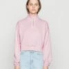 Even&Odd Damen CROPPED WITH HALF ZIP COLLAR - Sweatshirt - Light Pink -Even&Odd Verkäufe 2024 8863b186ceac42c58362670f2f9d49b1