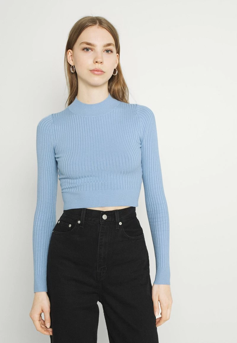 Even&Odd Damen 2 PACK - Strickpullover - Black/light Blue 4 Even&Odd Damen 2 PACK - Strickpullover - Black/light Blue – Bild 2