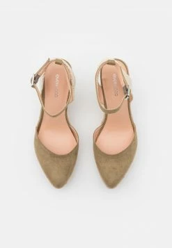 Even&Odd Plateausandalette - Khaki | Damen -Even&Odd Verkäufe 2024 88f777464c9c43c18eee641254979881