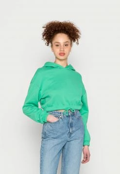 Even&Odd Damen Kapuzenpullover - Dark Green