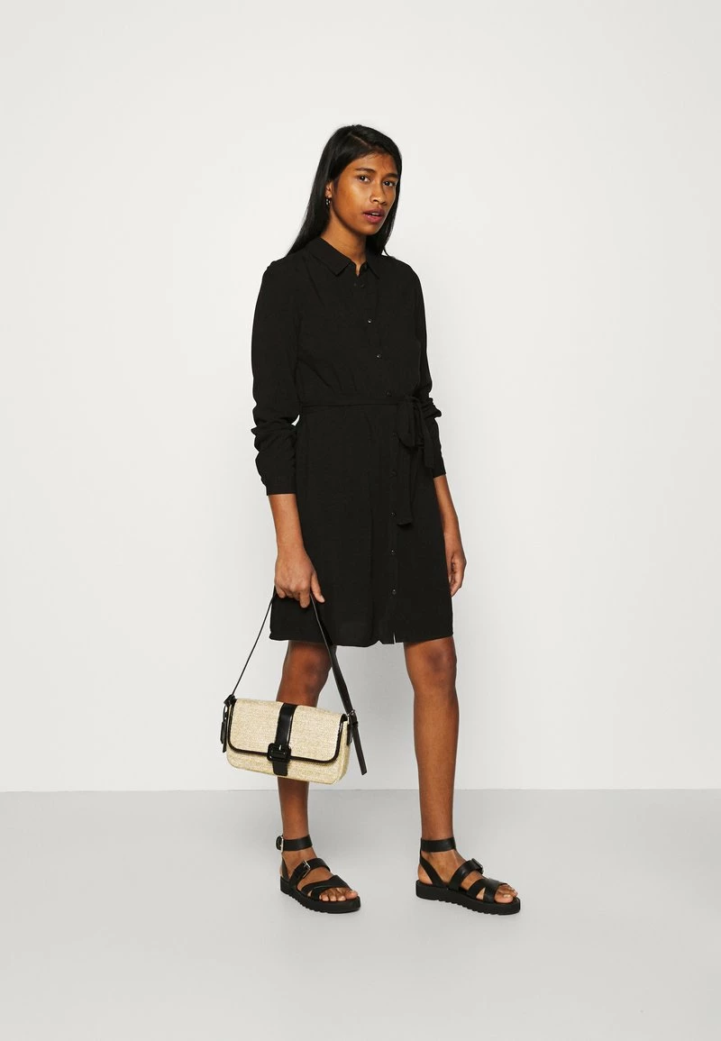 Even&Odd Damen Blusenkleid - Black 4 Even&Odd Damen Blusenkleid - Black – Bild 2