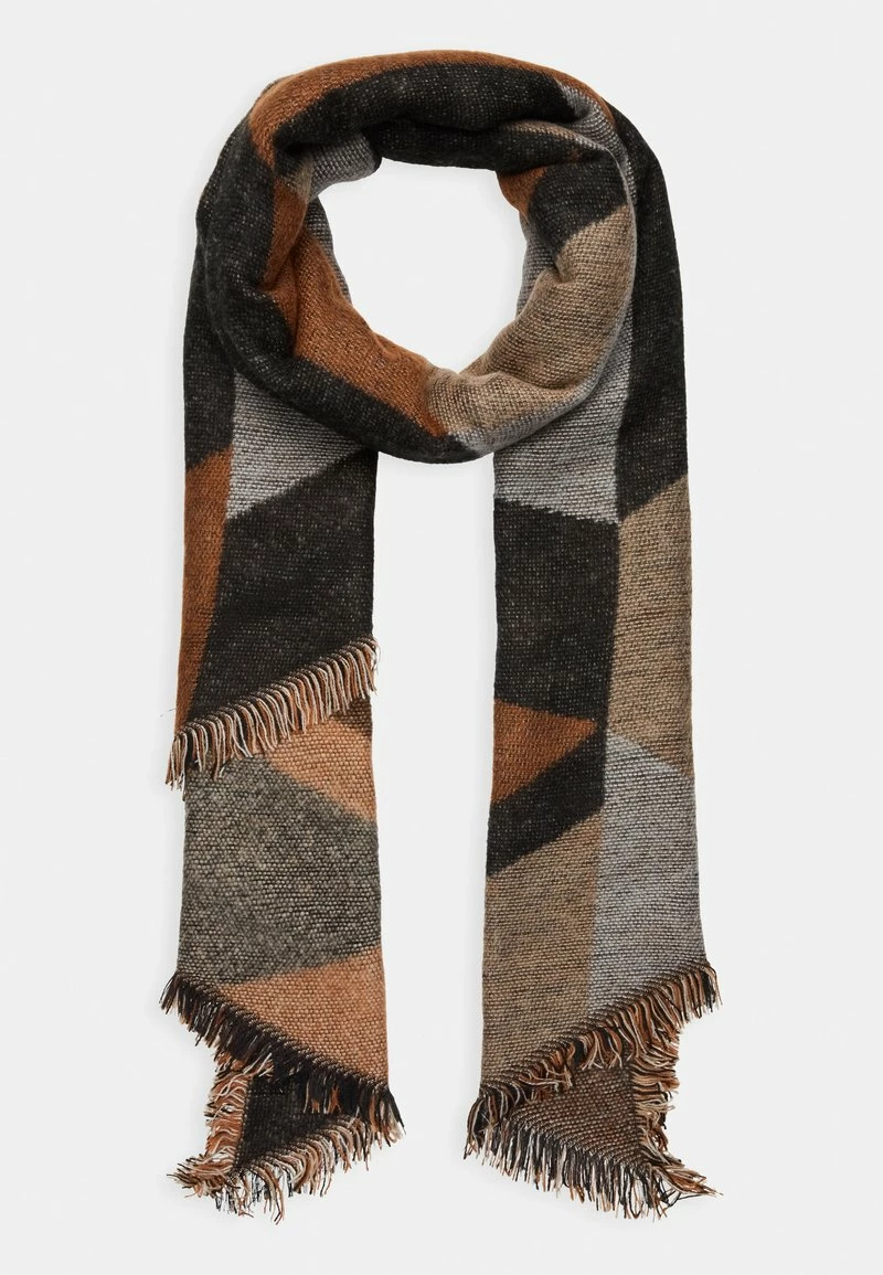 Even&Odd Damen Schal - Copper/black/grey 3 Even&Odd Damen Schal - Copper/black/grey