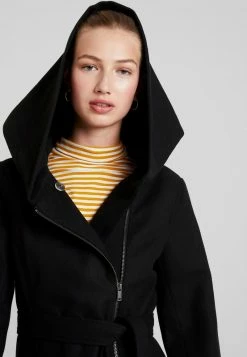 Even&Odd Damen Klassischer Mantel - Black -Even&Odd Verkäufe 2024 8d36bd0350724564ba1f515620849e7e
