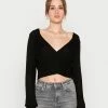 Even&Odd Damen Strickpullover - Black