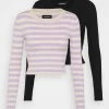 Even&Odd Damen 2 PACK - Strickpullover - Black/beige/lilac -Even&Odd Verkäufe 2024 91fdabf389f8404b8af23190bfd6c0fb