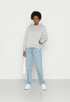 Even&Odd Damen HOODIE LONG WITHOUT DRAWCORD AND POCKET - Kapuzenpullover - Mottled Light Grey -Even&Odd Verkäufe 2024 931ef479cd354e38af424d3be76f9133